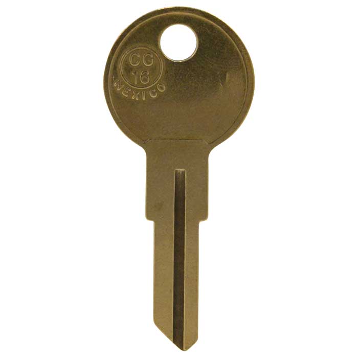 CG16-JMA Brass CHI-12D Key Blank