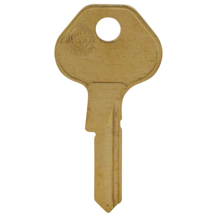 M19-JMA K27-M27-M19 Brass MAS-19E Key Blank