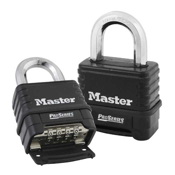 1178 Resettable Combo Locks - 1.06 in. Shackle