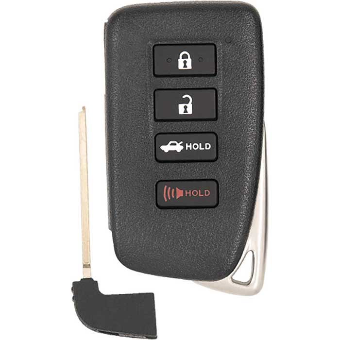 921-TL-SHELL 4 Button Replacement Remote Shell for Lexus Smart Key HYQ14FBA