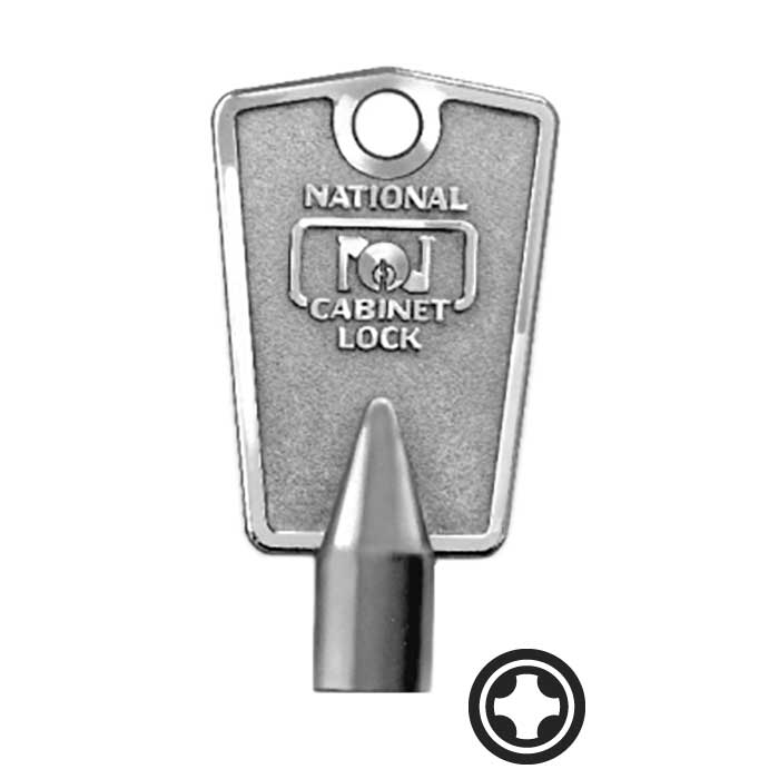 D8590 Freezer Lock Key Blank