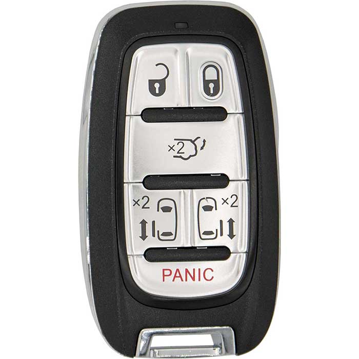 PRX-CHY-P532 6 Button Replacement Proximity Smart Key for 2017-2021 Chrysler Pacifica