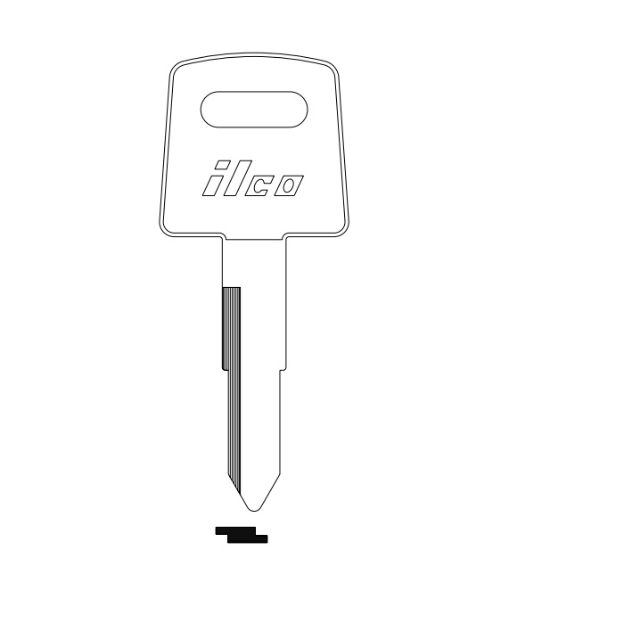 HD72 Motorcycle Key for Honda Motorcycle