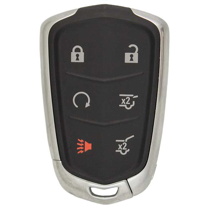 PRX-G8512 433 Mhz 6 Button Replacement Proximity Smart Key for 2017-2020 Cadillac Escalade