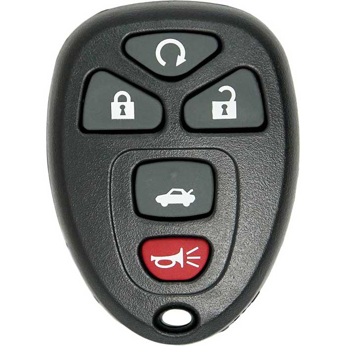 R-GM-501 5 Button Replacement Remote for GM 22733524 & KOBGT04A