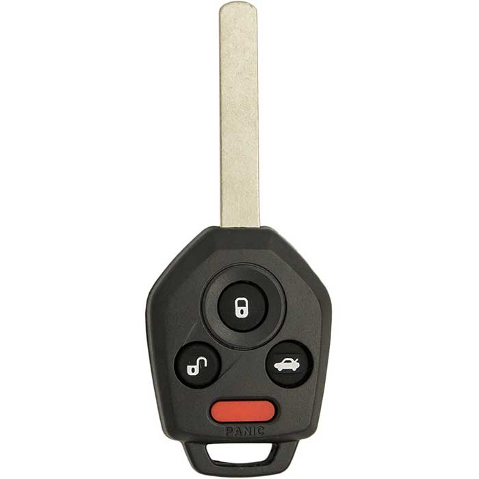 RK-SUB-J00A 4 Button Replacement Remote Key Combo for 2010-2014 Subaru Outback