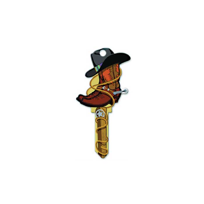 B132K Cowboy Key Blank - Kwikset KW1-11 Keyway