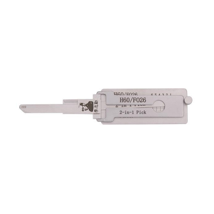 OL-H60-FO26-AG 10-Cut 2-in-1 Auto Lock Picking Tool for H60-FO26 Ford