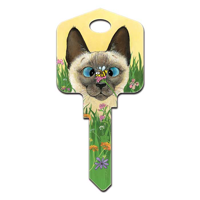 KW-GP1 Paws & Claws Bee Wildered Key Blank