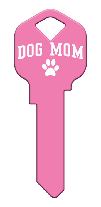 SC1-HK70 Dog Mom Happy Key Blank