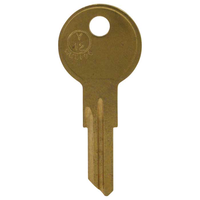 Y12-JMA Y12-Brass Cessna-Freightliner Key Blank