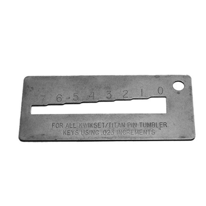 Kwikset 80049 Key Stop Gauge