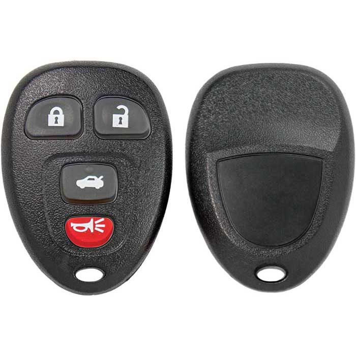 533-GM-SHELL 4-Button Remote Shell for GM Type 2