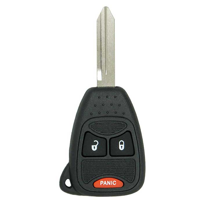 DSHELL-146 3-Button Remote Head Key Shell for Chrysler Dodge Jeep Mitsubishi
