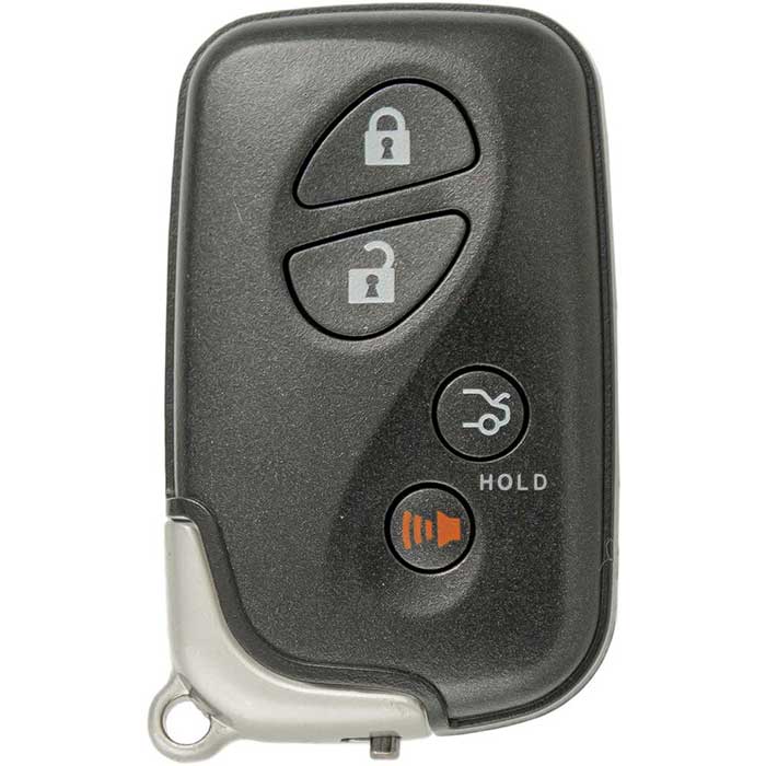 PRX-LEX-ACX-27 4 Button Replacement Proximity Smart Key for 2010-2014 Lexus LS600H