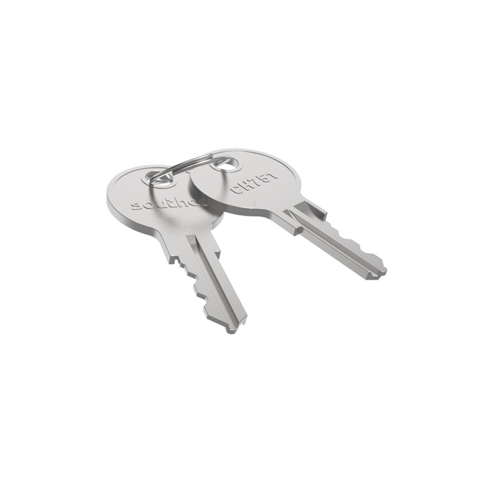 PK-10-01 Southco Pre-Cut CH751 Metal Head Specialty Key