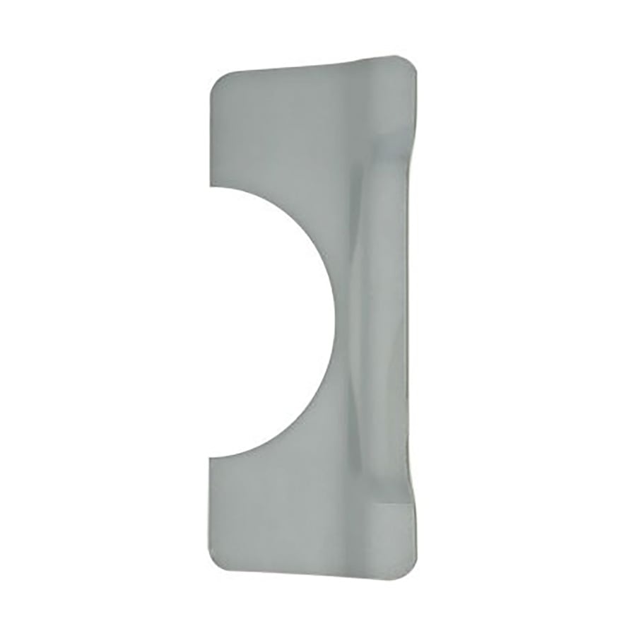 Don Jo Manufacturing BLP-107-630 3.25 x 7 in. Latch Protector for Lever Locks - Satin Stainless Steel