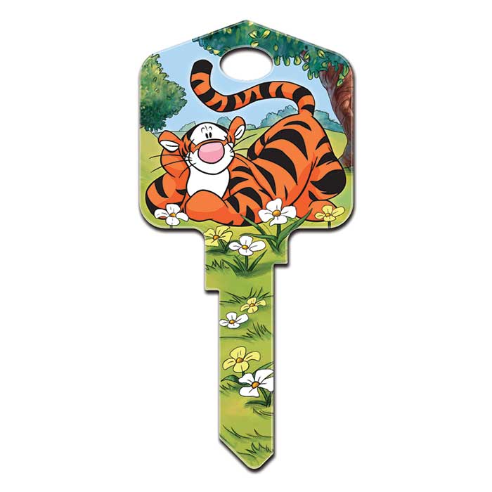 KW-D75 1.05 in. Disney Tigger Lets Bounce Key Blank