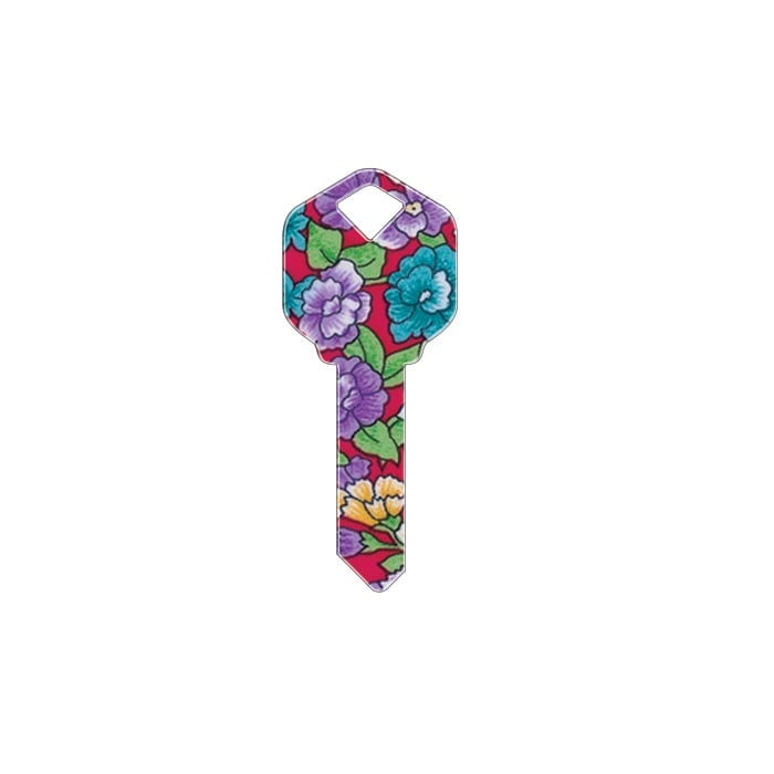 KW-HK27 1.95 in. Happy Keys Garden Key Blank
