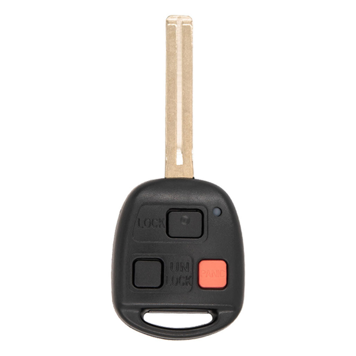 RK-LEX-1512-B 3 Button Replacement Remote Key Short Blade for 2003-2008 Lexus GX470