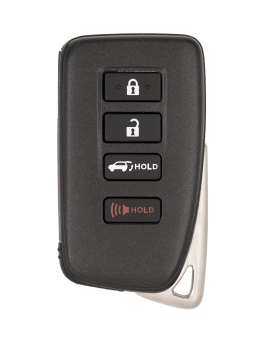 PRX-LEX-FBA-44 4 Button Proximity Remote Smart Key for 2016-2020 Lexus RX450H