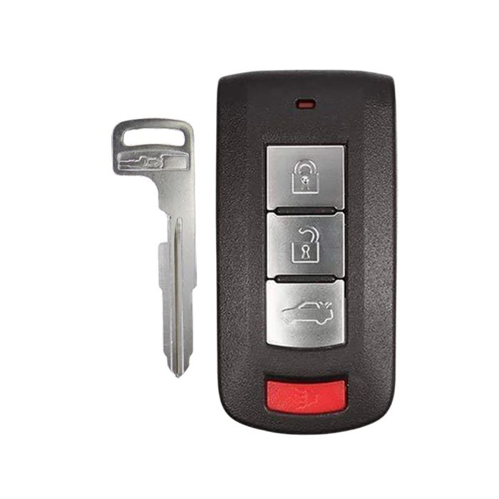 PRX-MIT-228 4 Button Proximity Remote Smart Key for 2008-2017 Mitsubishi Lancer