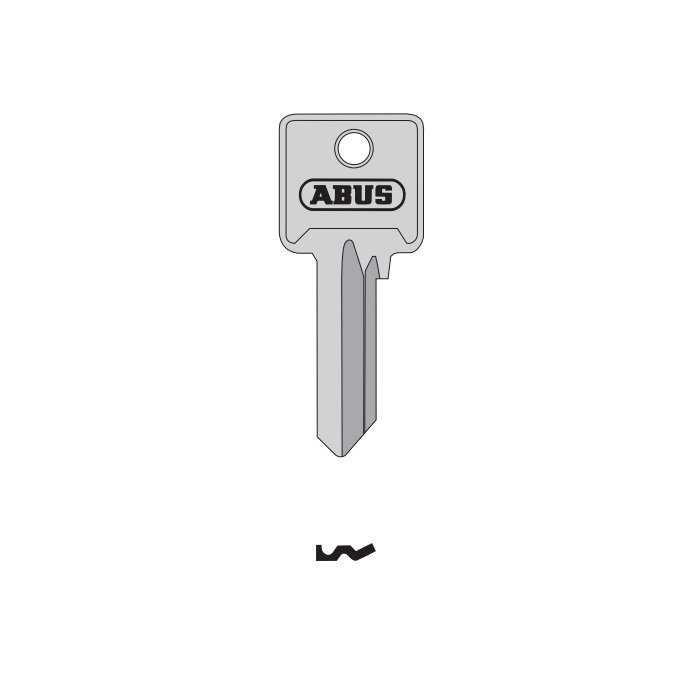 85-20KBR 0.1 x 1.4 in. Key Blank