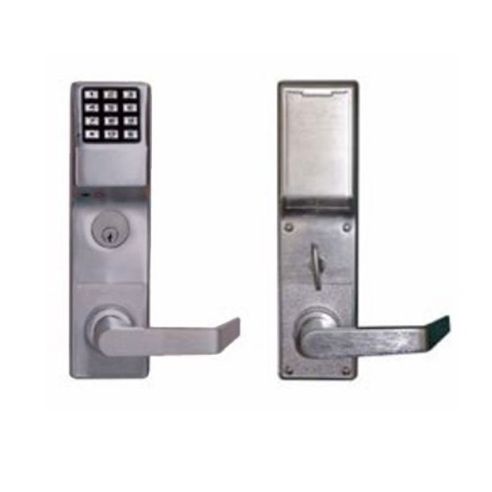DL4500DBR-26D DL4500 Series Trilogy Deadbolt Mortise Electronic Digital Lock - 626-US26D Satin Chrome