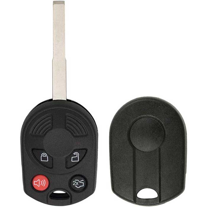 220-FD-SHELL Old Style 4 Button Remote Head Key Shell for 2013-2017 Ford C-Max