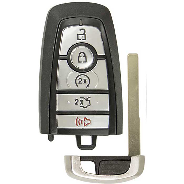 239-FD-SHELL 5 Button Replacement Shell for Ford Proximity Smart Key