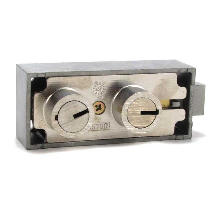 B5700-NI 0.5 in. Fixed Renter Fixed SM75 Guard Safe Deposit Lock