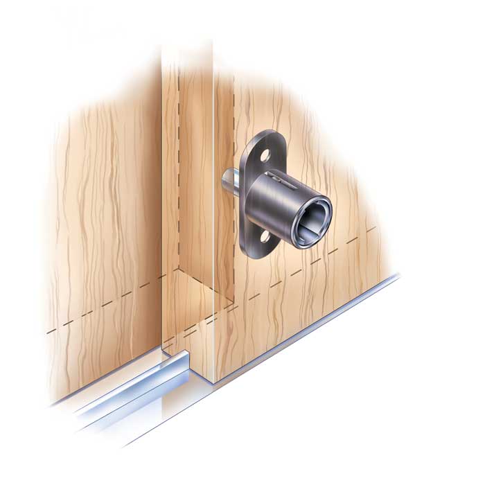 C175CB Push Lock for Sliding