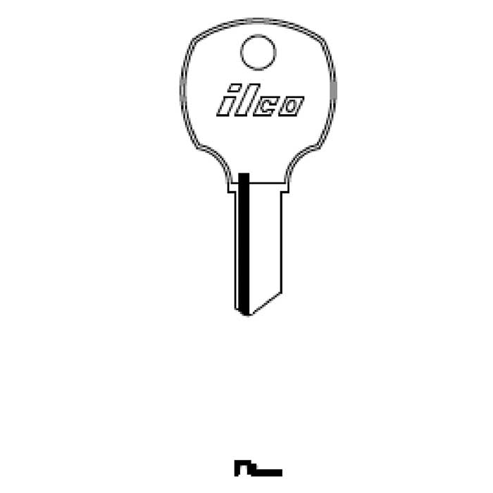 1069M Key Blank for NCL JMA NTC-9D.2.1 NP - Pack of 50