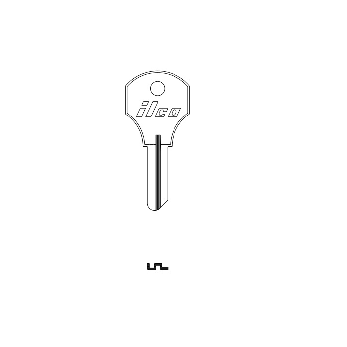 CO12- Key Blank for CCL 1000T & CCL 8658JL