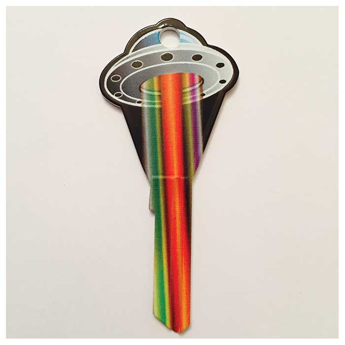 10661 KW1-KW10 UFO-Flying Saucer Key Blank
