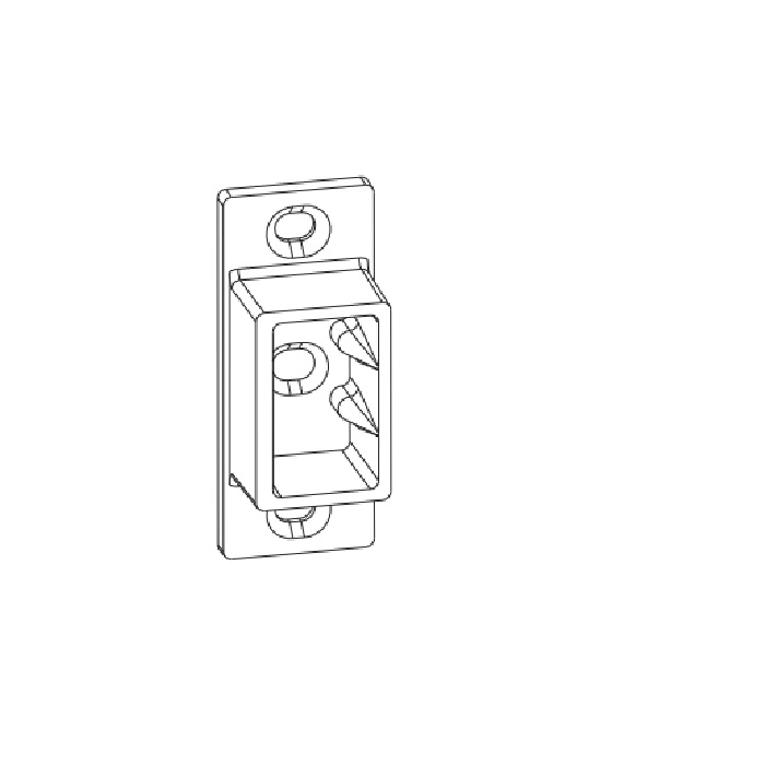 ECL-437K Adjustable Surface Strike