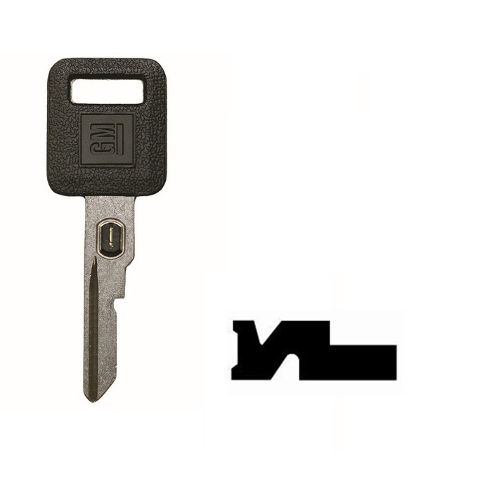 Strattec Security 595512 No.2 VATS Single Genuine Key