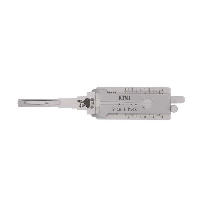 OL-KTM1-AG 2-in-1 Auto Lock Picking Tool for KTM1 KTM & Yamaha Bikes