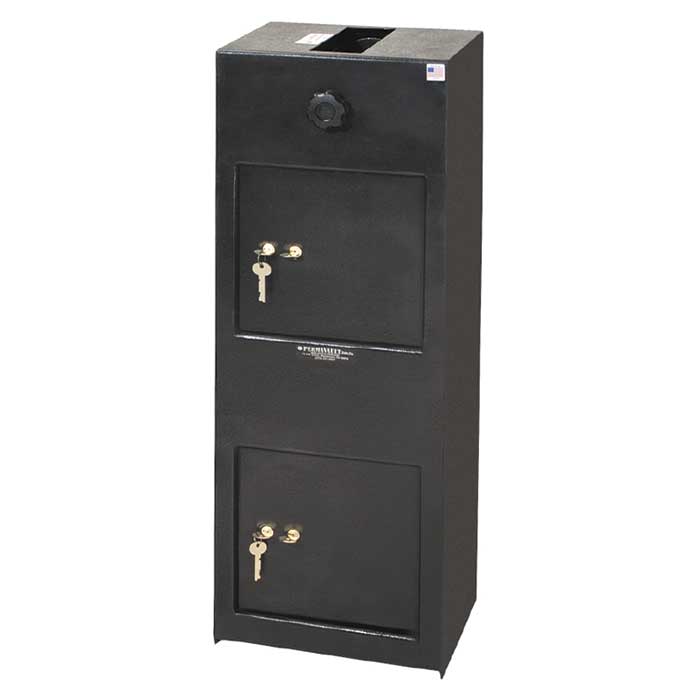 PV-1234KK Double Compartment Rotary Hopper Deposit Safe