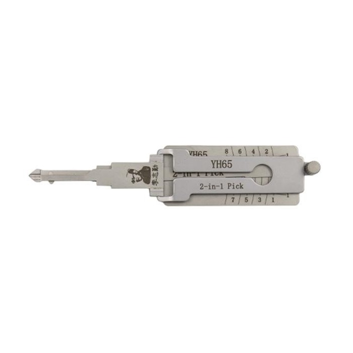 OL-YH65-AG 2-in-1 Auto Lock Picking Tool for YH65 Yamaha R3 Bikes