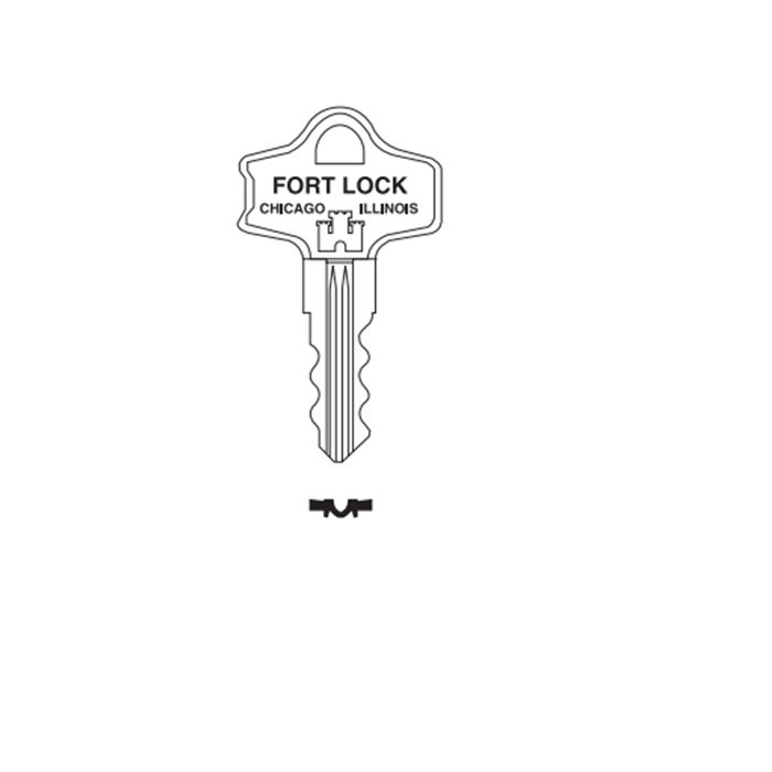 K750 Fort Key Blank for 5000 Series 750 Locks