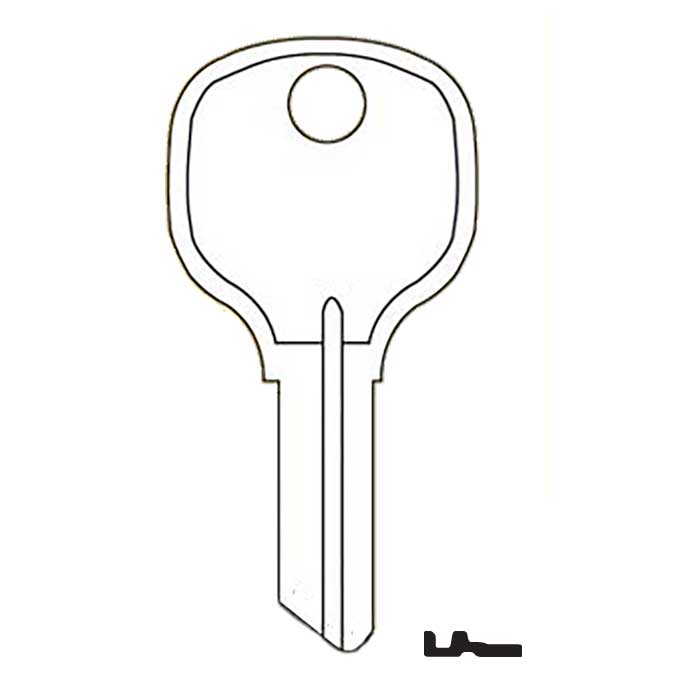 D8783 Lock Key Blank