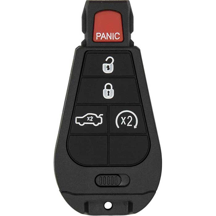 RK-CHY-PDZ9 5 Button Replacement Remote Key for 2008-2010 Chrysler 300