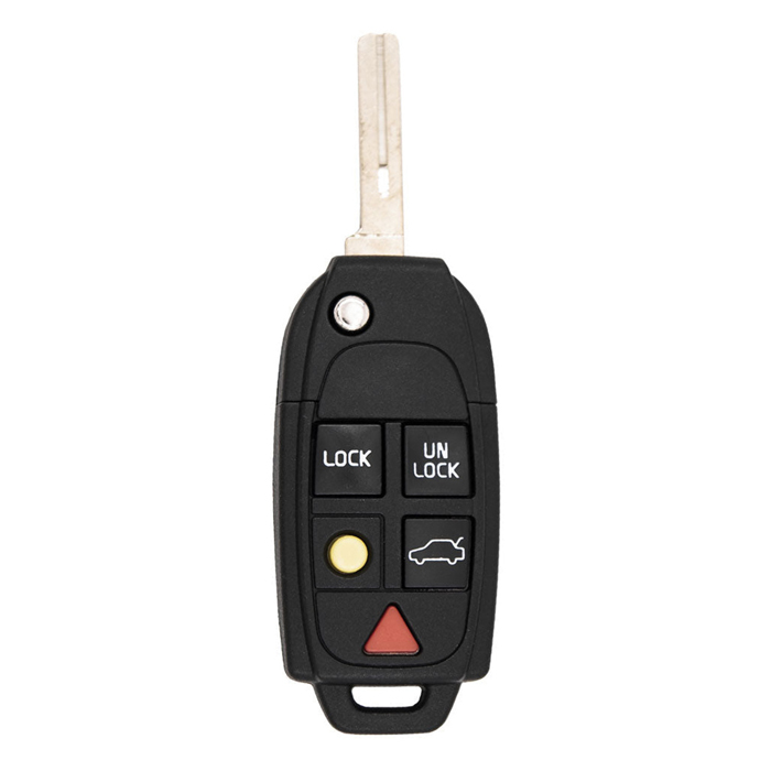 RK-VLV-APU 5 Button Replacement Remote Flip Key for Volvo LQNP2T-APU 8688799