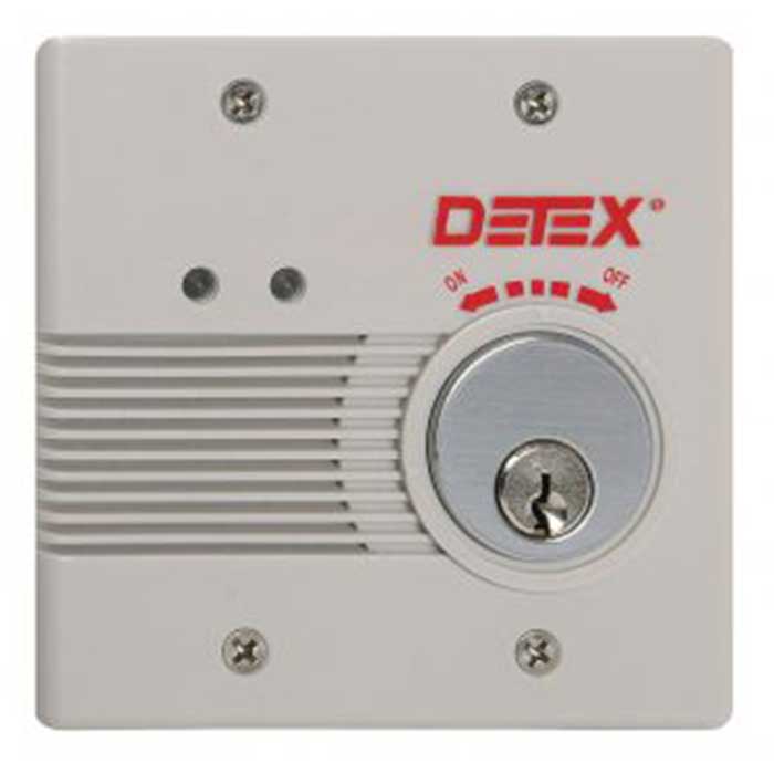 EAX-2500F-RWE Flush-Mount AC-DC-Powered Alarm - Gray