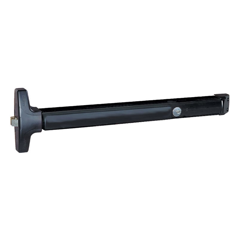 V40-711-EB-CD-36-BLK 36 in. Exit Alarm with Battery - Black Anodized