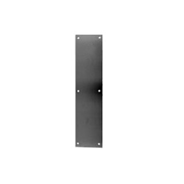 Don Jo Manufacturing 71-613 4 x 16 in. Push Plate - Dark Bronze