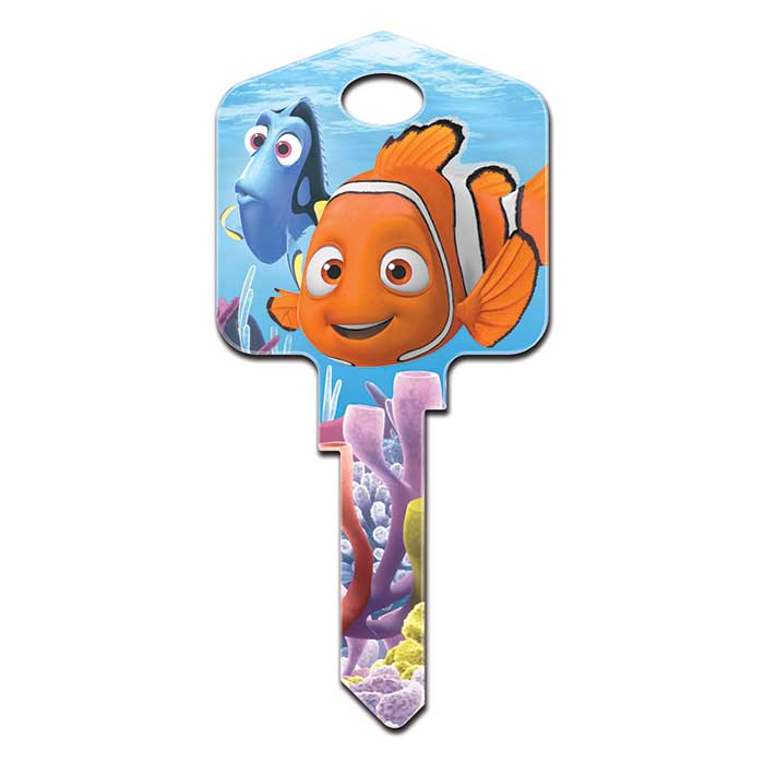 KW-D10 Disney Finding Nemo Key Blank