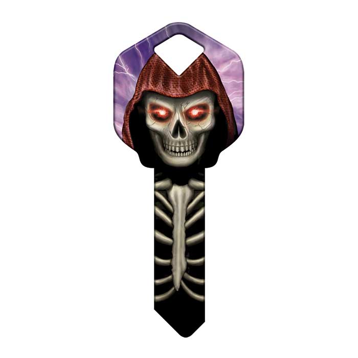 KW-HK37 3.25 in. Happy Keys Skeleton Key Blank