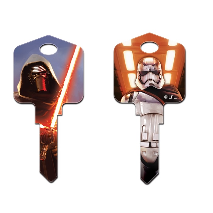 KW-SW8 Star Wars The Force Awakens Storm Trooper Key Blank